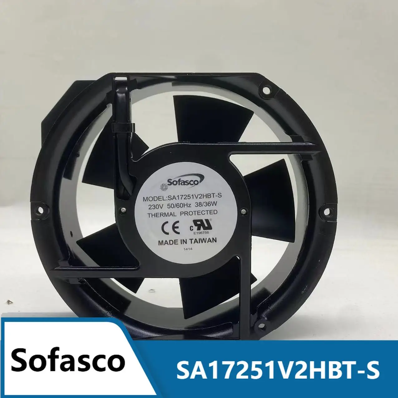 

Sofasco SA17251V2HBT-S 17CM Cooling Fan Industrial Axial Flow Fan