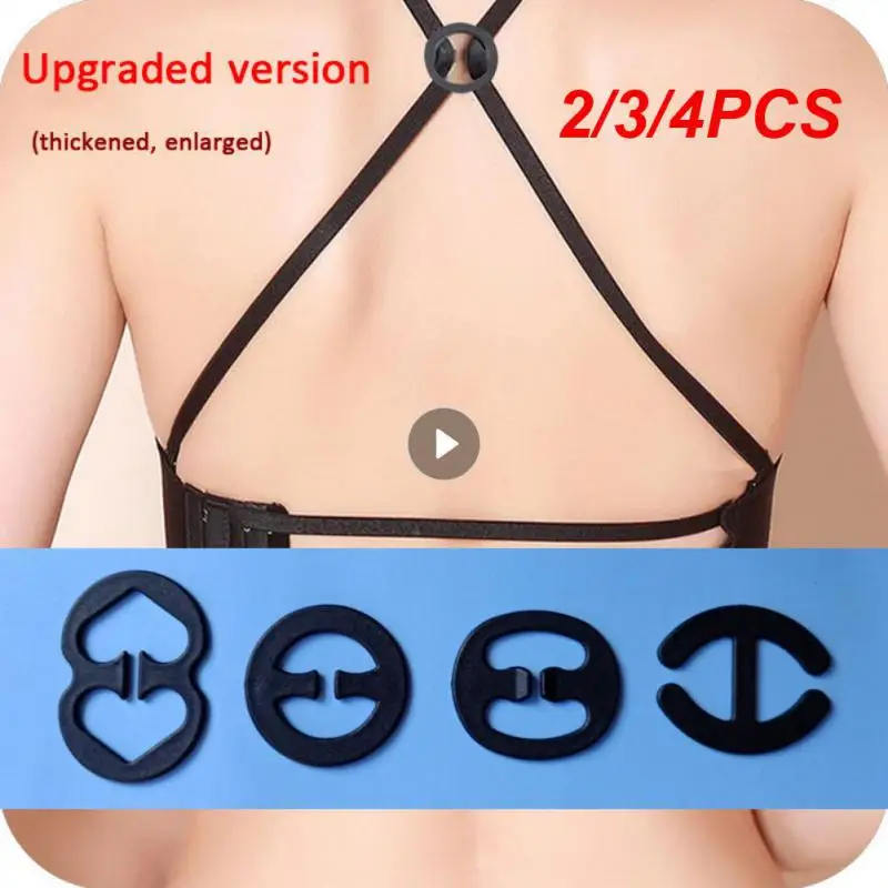 2/3/4PCS Strap Holders Anti-slip Invisible Comfortable Exclusive Innovative Must-have Anti-slip Buckle Intimates Women