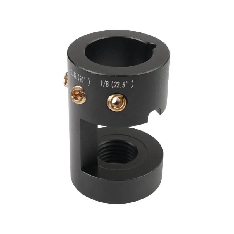 Ostrzałka do elektrod wolframowych Narzędzia do spawania TIG Wielokątne i poziome otwory z przesunięciem z rowkami tnącymi, narzędzia do szlifowania elektrod