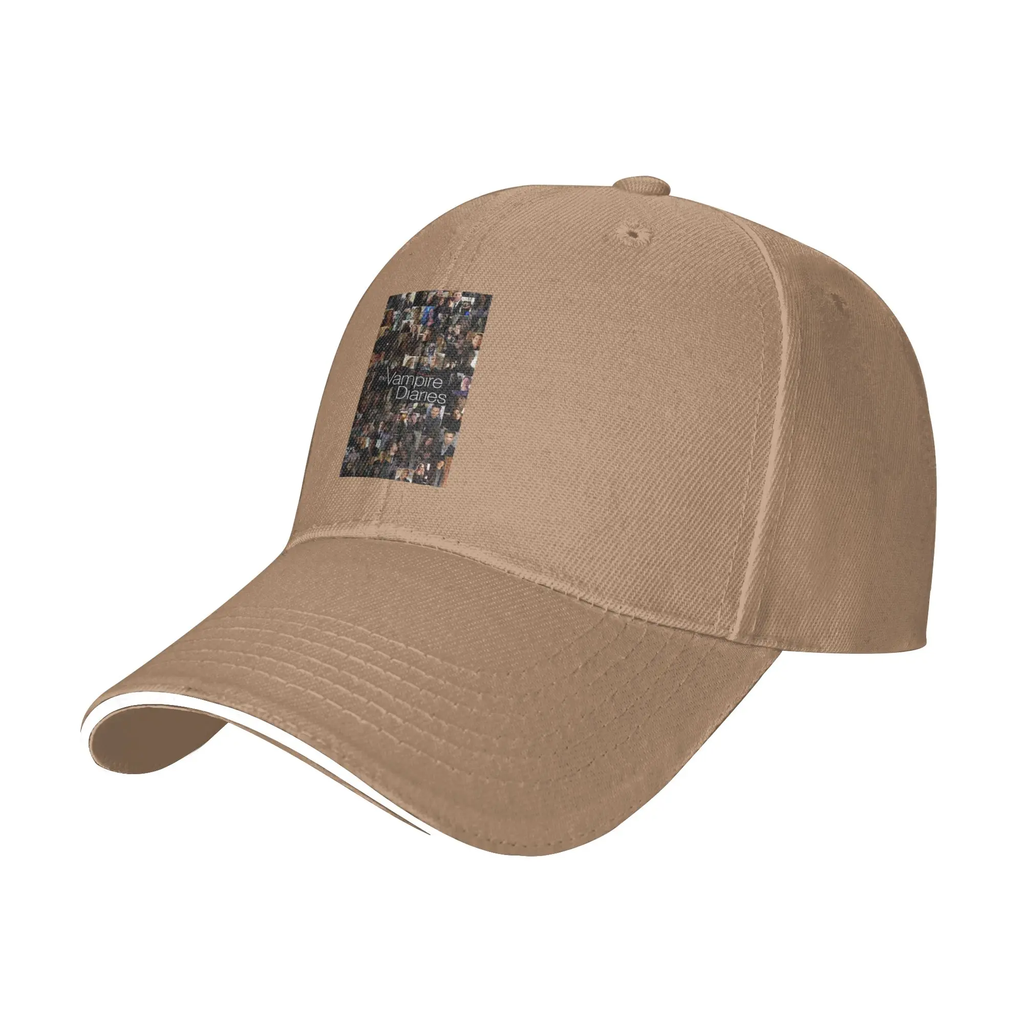 The Vampire Diaries Damon Salvatore Cap Casual Baseball Caps Adjustable Hat Hip Hop Summer Unisex Baseball Hats Customizable