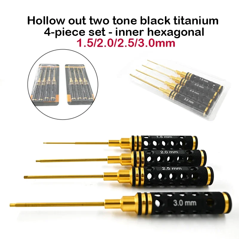 RC Remote Control Model Car Repair Tool Hollow Metal Hexagon Screwdriver 1.5/2.0/2.5/3.0