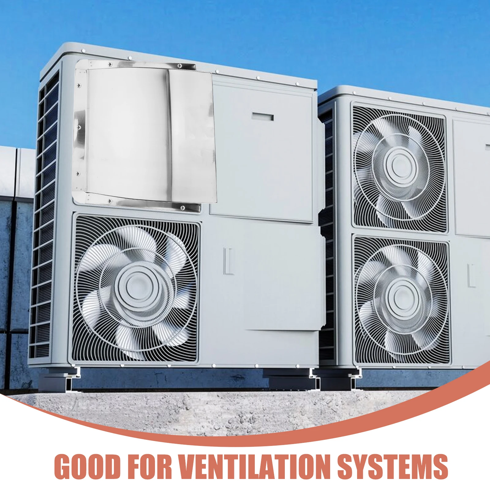 

Крышка из нержавеющей стали, вытяжной колпак, 8-дюймовая вентиляционная крышка жалюзи для лобового стекла, часть кухонной сушилки, вытяжное отверстие из нержавеющей стали, защита от ржавчины