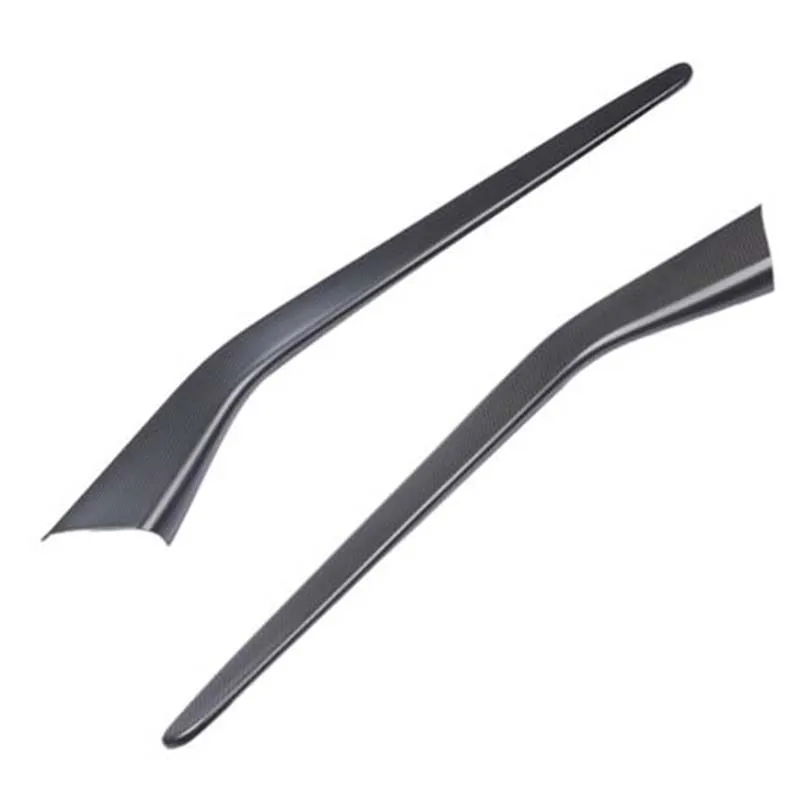 For 2025 Model Y & 3 Sports Highland Real Carbon Fiber Interior Kit Central Console Side Patch