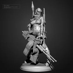 50mm 75mm Resin model kits figure beauty colorless and self-assembled （3D Printing ） TD-4483/3D