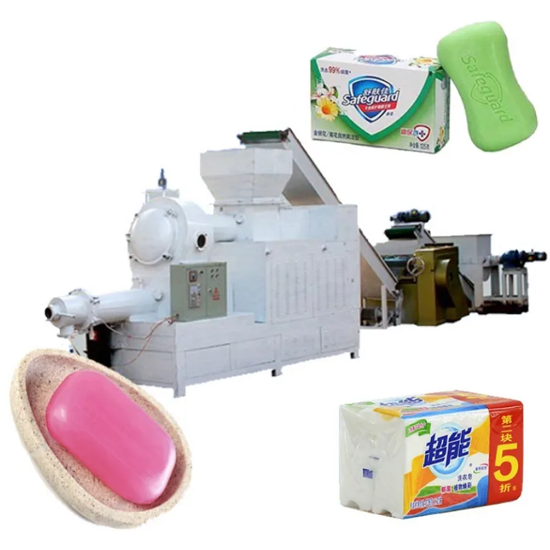 Complete Full Automatic Laundry Toilet Bar Soap Making Machine Small Soap Making Machine Laundry Soap Making Production Line