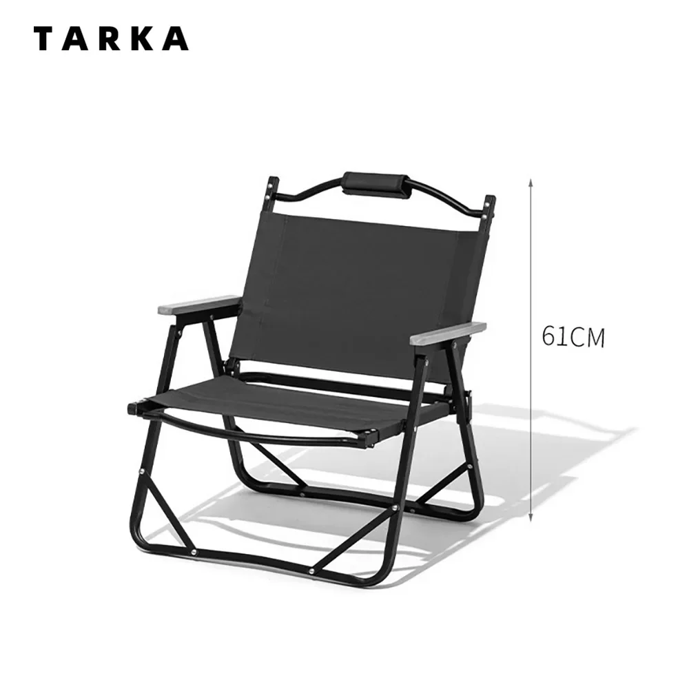 TARKA Foldable Camping Chair Aluminium Alloy Butterfly Chair Portable Tourist Picnic Beach Fishing Chair Camper Hiking Must Have