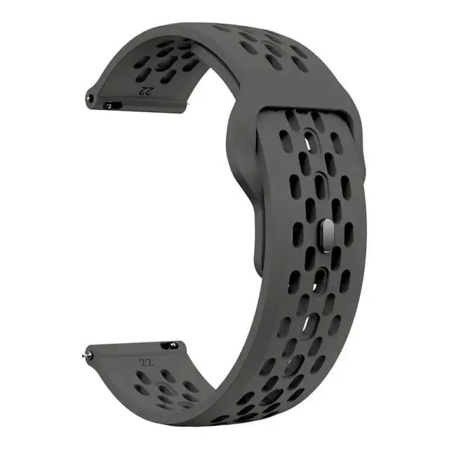 22mm 20mm Sport Silikon Armband Für Garmin Forerunner 165 55 965 745 245 265 255 Vivoactive 6 5 4 3 Venu 3 2 SQ2 Musik Armband – Detail 16