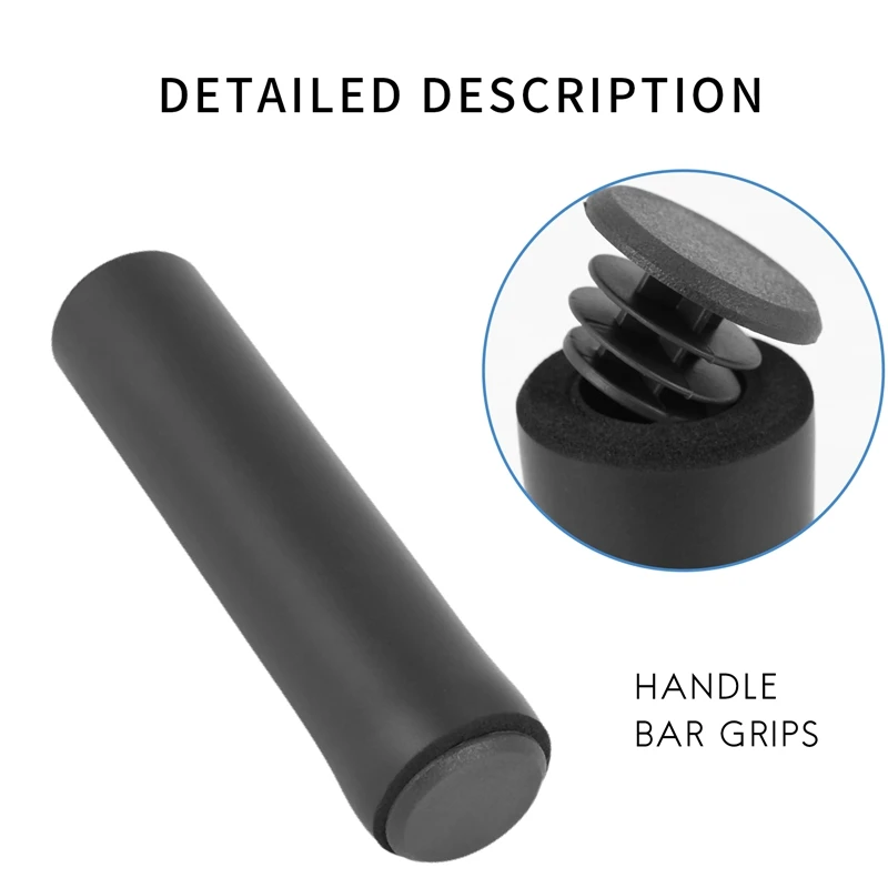 Handle Bar Grips Scooter BMX MTB Mountain Bike Bicycle Cycle Ultralight Silicone