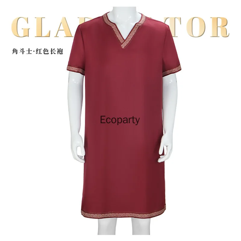 Nuevo disfraz de gladiador Medieval para hombre, túnica de Cosplay de guerrero renacentista Vintage, Tops para adultos, trajes de fiesta de Carnaval y Halloween