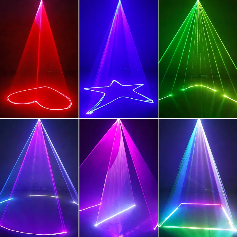 Projecteur unique activé par le son, lumière de scène Laser de noël, effet d'éclairage 3D pour fête et événement, nouvelle Version 2025