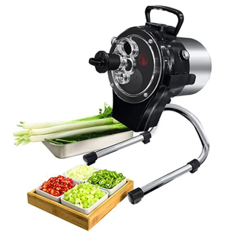آلة تقطيع الخضار آلة تقطيع أوتوماتيكية تجارية آلة تقطيع منزلية من الفولاذ المقاوم للصدأ
