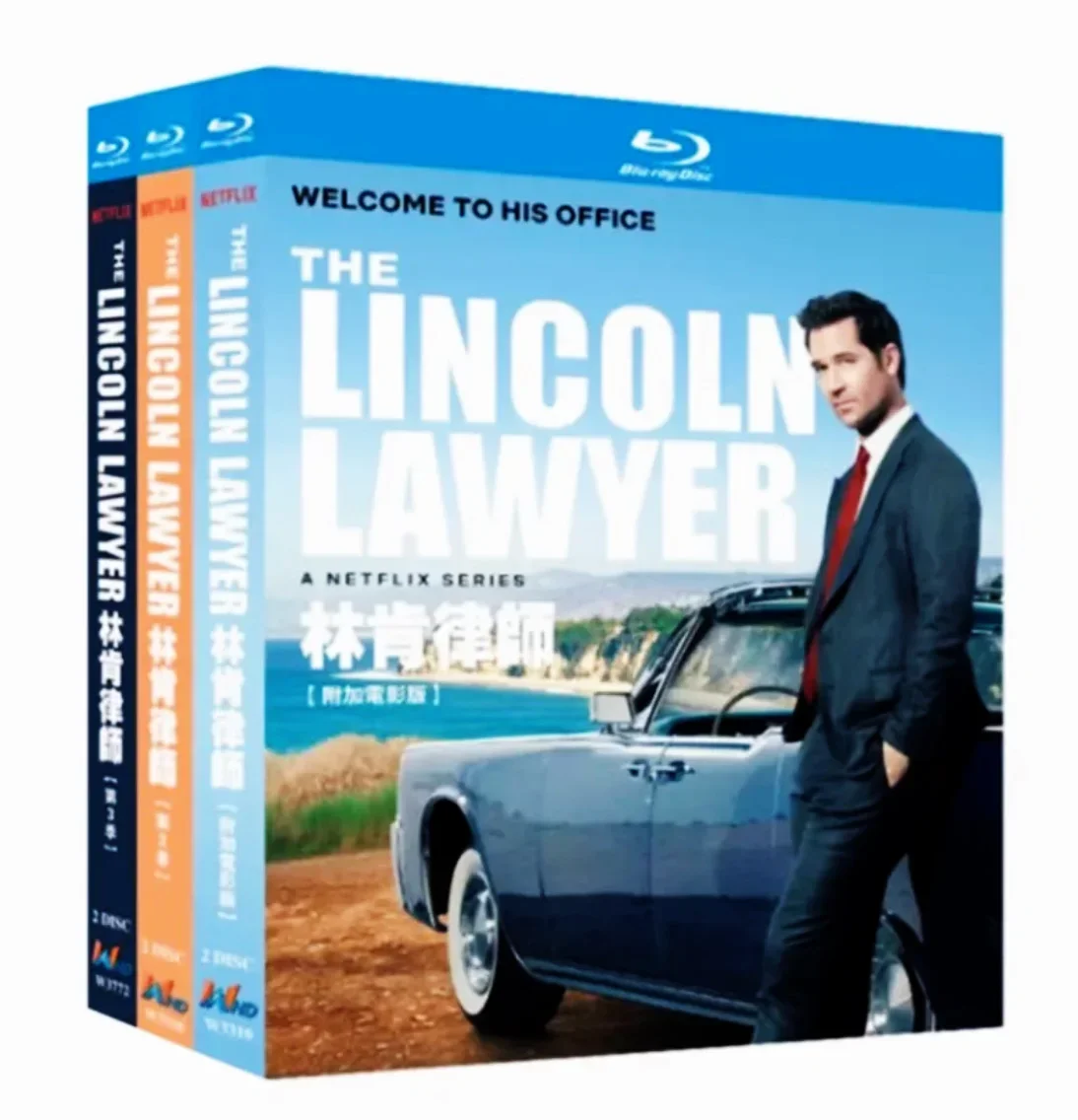 The Lincoln Lawyer Season 1-3 BD New 6Disc Blu-ray disc High Definition BD YIHUI
