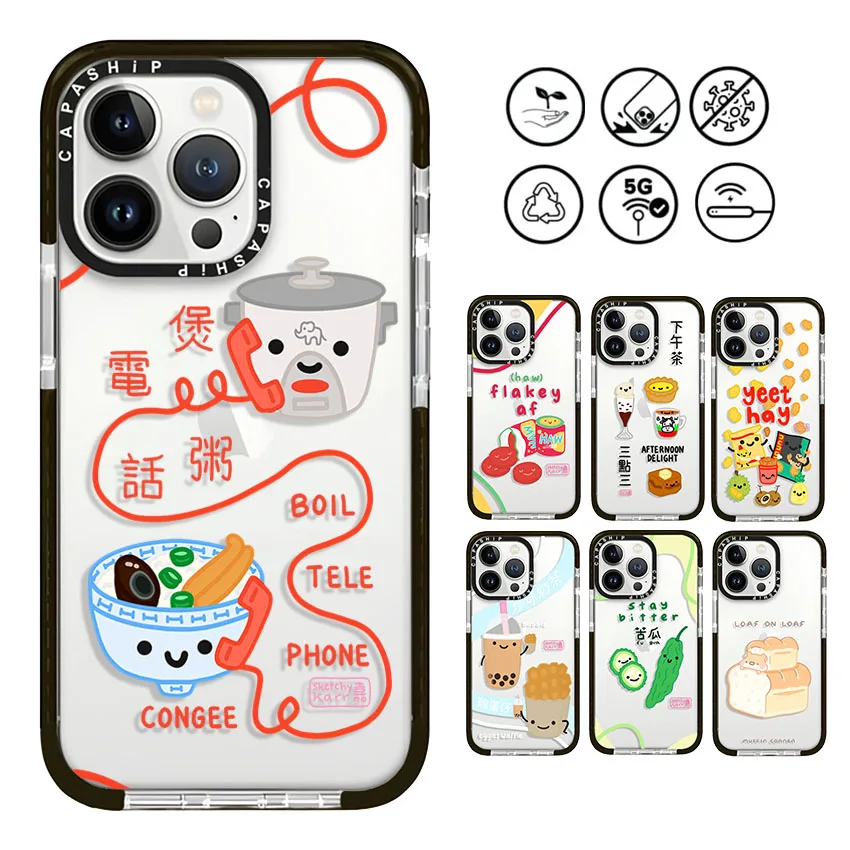 Чехол Art Cute Graffiti Funny llustration для iPhone 16, 15, 14, 13, 12, 11 Pro X XS XR Max 7, 8 Plus SE, мягкая противоударная задняя крышка из ТПУ