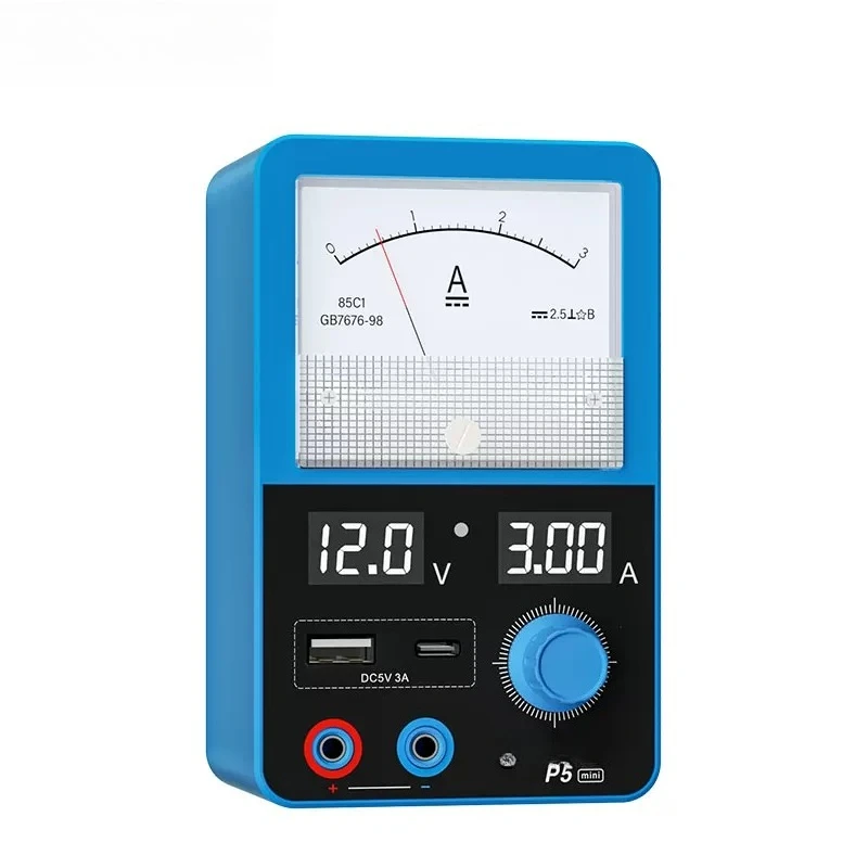 ForP5 regulated power supply 3A ammeter regulated 12v power voltage supply meter mobile phone repair