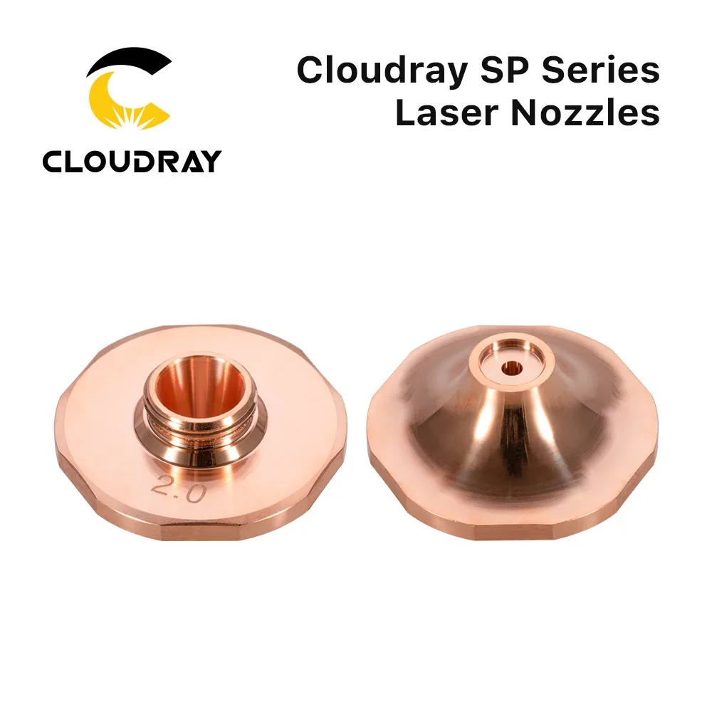 Cloudray Laser Cutting Nozzle  D28 H15 M11 SP28-BOOST-15-S Caliber 2.0~6 Single Nozzle for 1064nm Fiber Cutting Machine