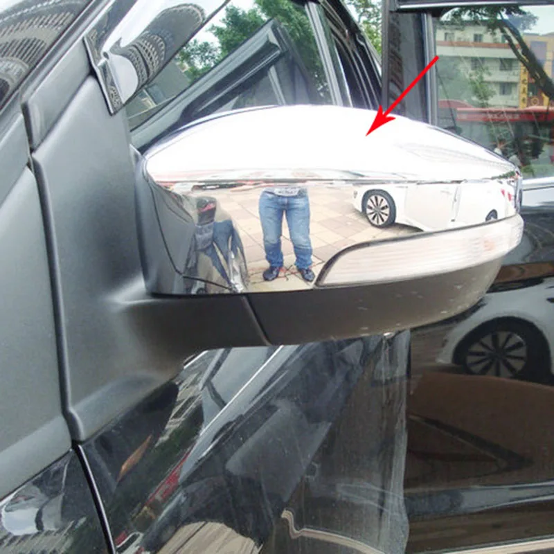 

ABS Chrome Rear View Side Door Mirror Cover Car Styling Accessories For Ford Kuga 2013 2014 2015 2016 2017 2018 2019