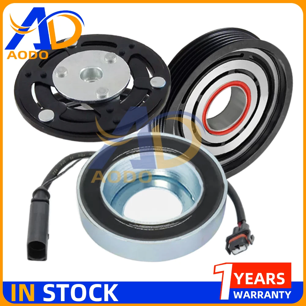 

Муфта компрессора кондиционера переменного тока для Audi A4 B8 A5 A6 Q5 2.0TDI 2013 6SAS14C 4G0260805AC 4M0260810C 4M0260810E