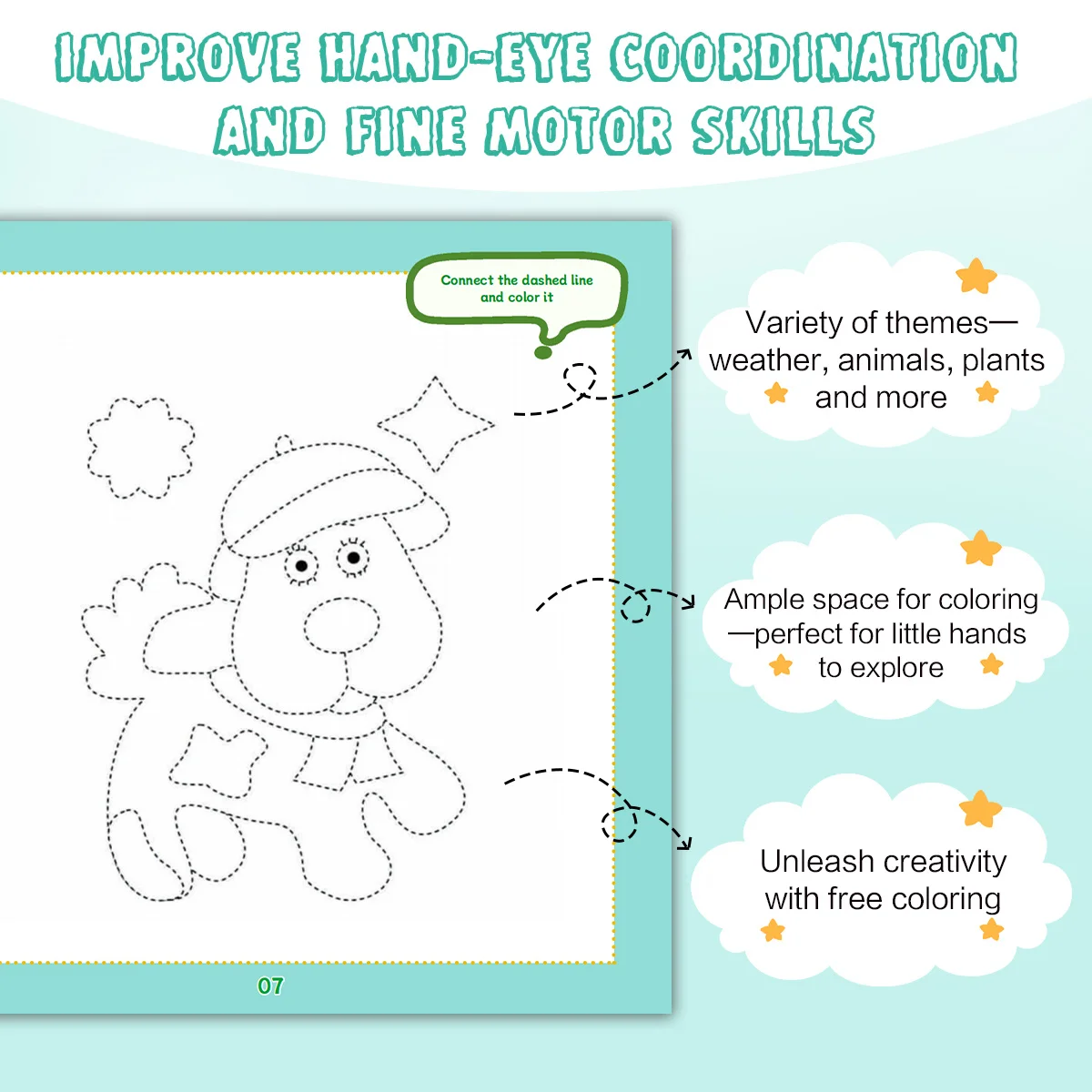 Coloring and Activity Book, Relaxing, Fun, and Creative Drawing Experience for Kids