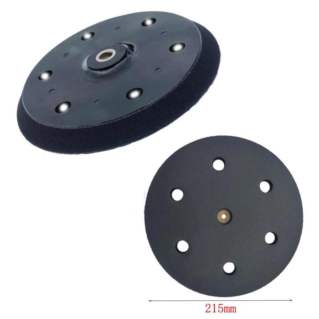 1pc 9 Inch 6 Hole Backing Pad Sanding Disc With H&L Sanding Discs For Orbital Drywall Sander Replacement Sanding Pad
