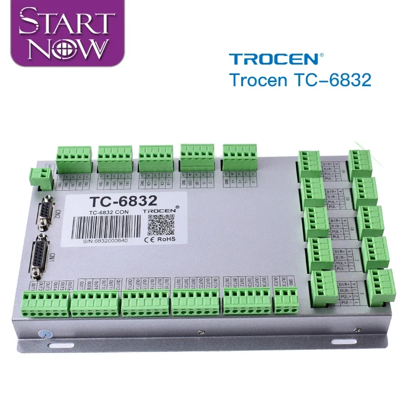 

Trocen TC-6832 TF-6225 Vibrating Knife Controller Board for Woodworking Engraving Machine Control System Carving Tool Bit