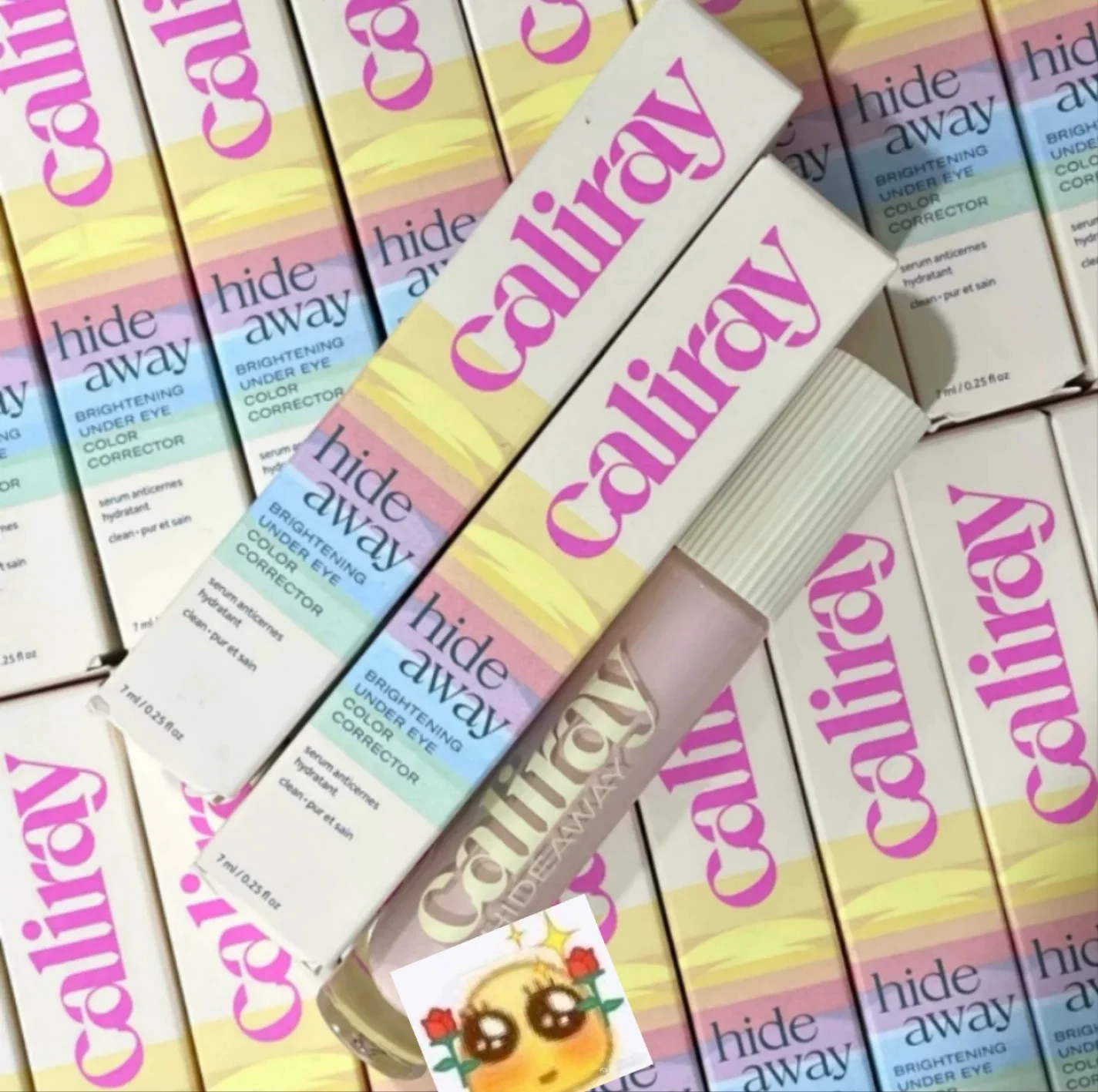 カリレイ ハイドウェイ ブライトニング ハイドレーティング アンダーアイ カラーコレクター コンシーラー ペールサン サンライト ドーン ホワイトニング オリジナル アイメイク