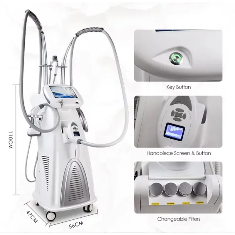 New 5 in 1 Vela Roller Machine Rejuvenation Skin Lifting Tighten Body Contouring Machine Fat Removal Weight Loss Body