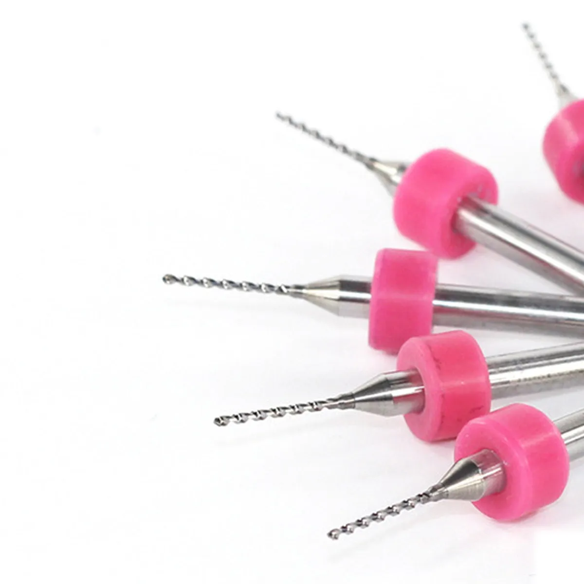 

10Pcs Carbide Drill Bits 0.8mm Tungsten Steel Micro Engraving Pcb Drill Woodworking Tools High Wear Resistance Silent
