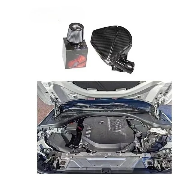 

M340i M440i G20 G22 G23 G26 B58 3.0T OEM China Dry Carbon Fiber Cold Intake System