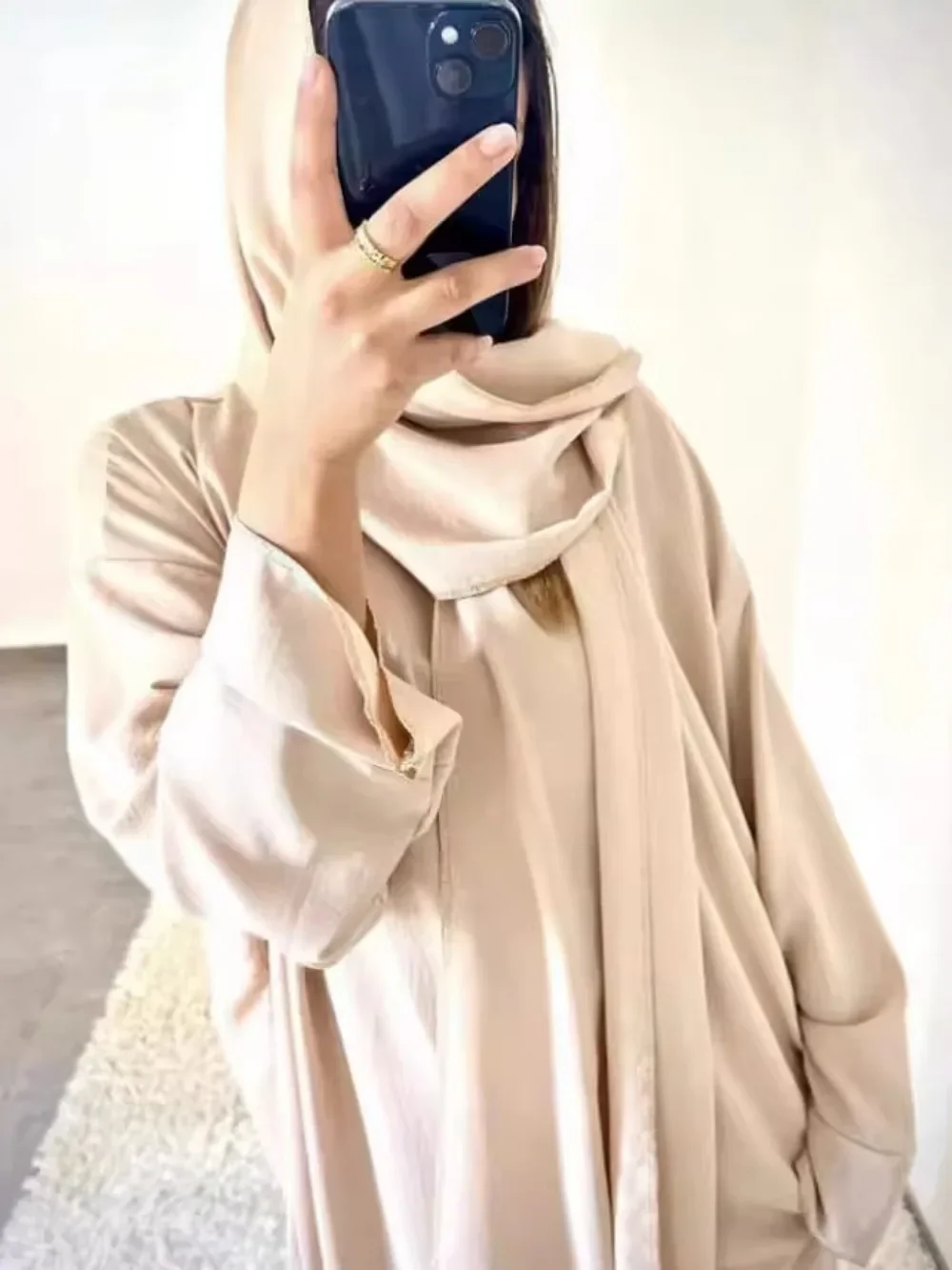 فساتين ماكسي للنساء عباية رمضان إسلامية حجاب عربي سعودي رداء طويل المغرب دبي قفطان إسلام فيستدوس 2026 جلابية عبايات #4