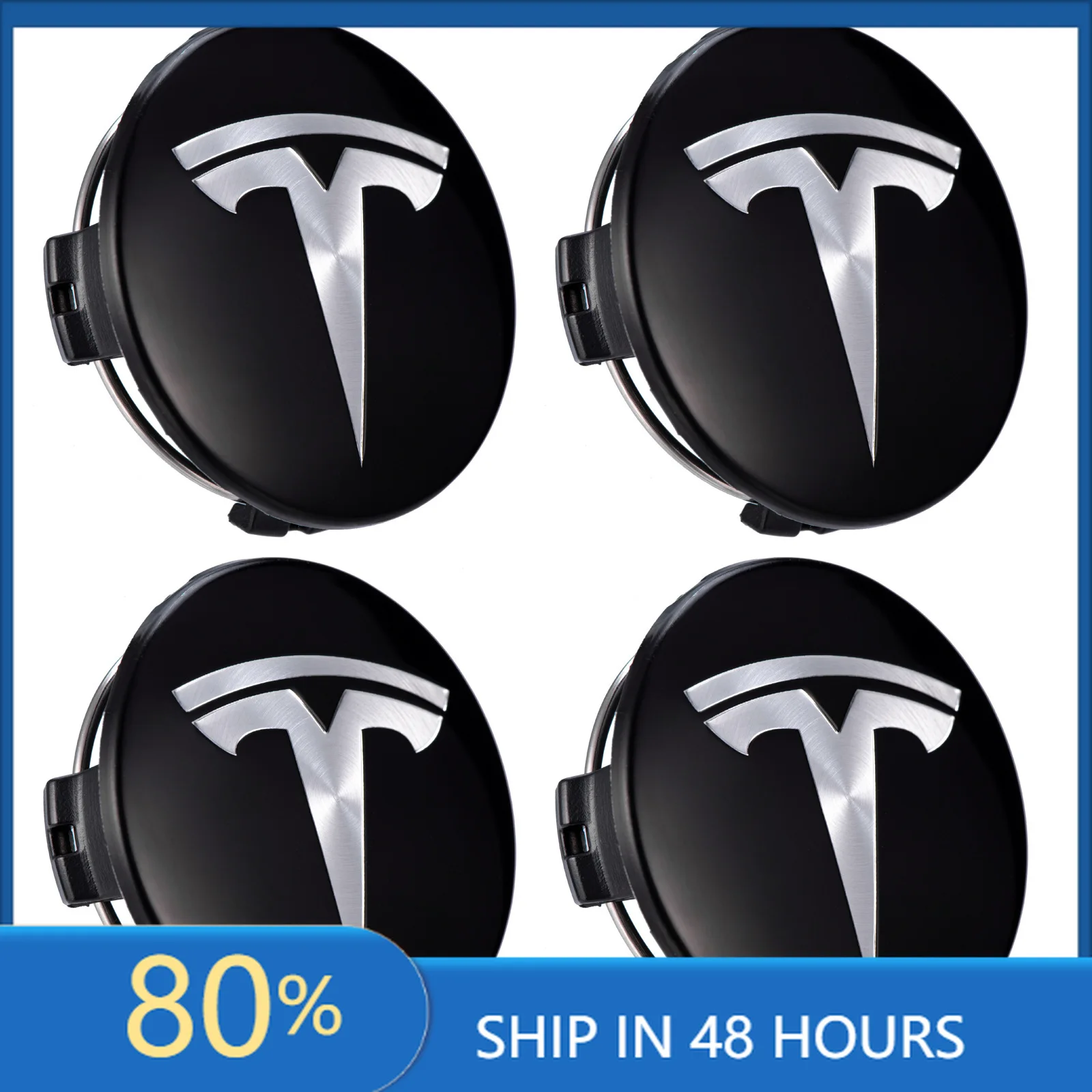 

Автомобильные наклейки 56 мм, 4 шт., подходят для оригинальной крышки ступицы колеса Tesla Model3 Model Y Model S X, центральная крышка ступицы колеса, логотип ca