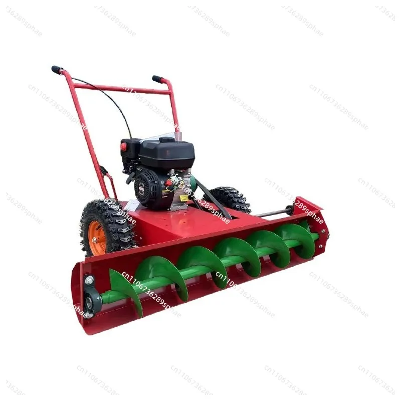 Self-propelled snow blower, property fish pond snow blower, spiral self-propelled snow blower