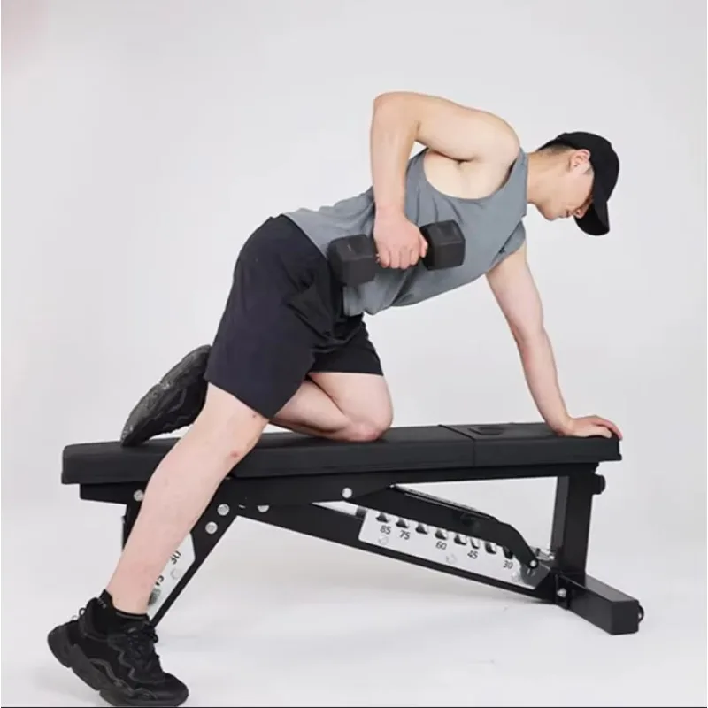 مقعد متعدد الوظائف لغرفة اللياقة البدنية الجديدة لعام 2025 - مقعد قابل للتعديل على طراز احترافي لصالة الألعاب الرياضية التجارية للتدريب المكثف