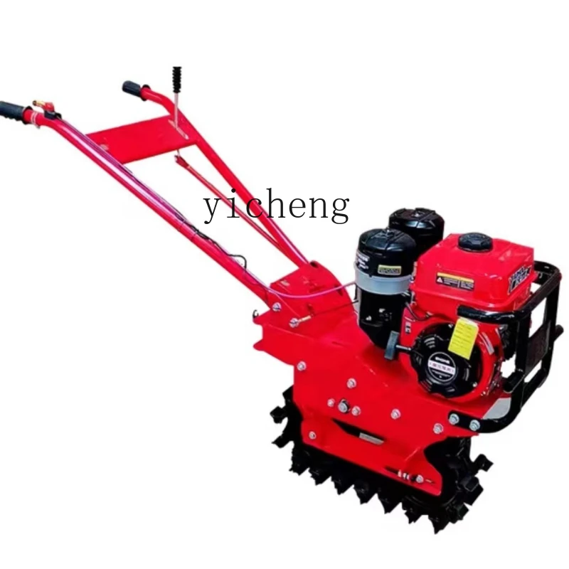 Zk Mini-Tiller Tiller Diesel Rotary Tiller Small Agricultural Plough Ditching Gasoline Agricultural