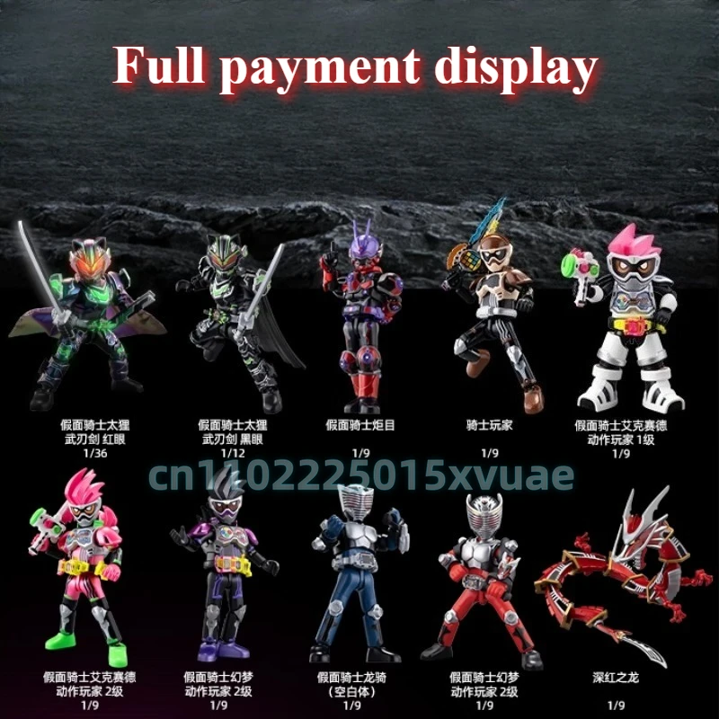 BLOKEES 1/9 Uds Kamen Rider bloques de construcción episodio 3 juego de supervivencia Kamen Rider brillo juguete de ensamblaje modelo móvil coleccionar regalos
