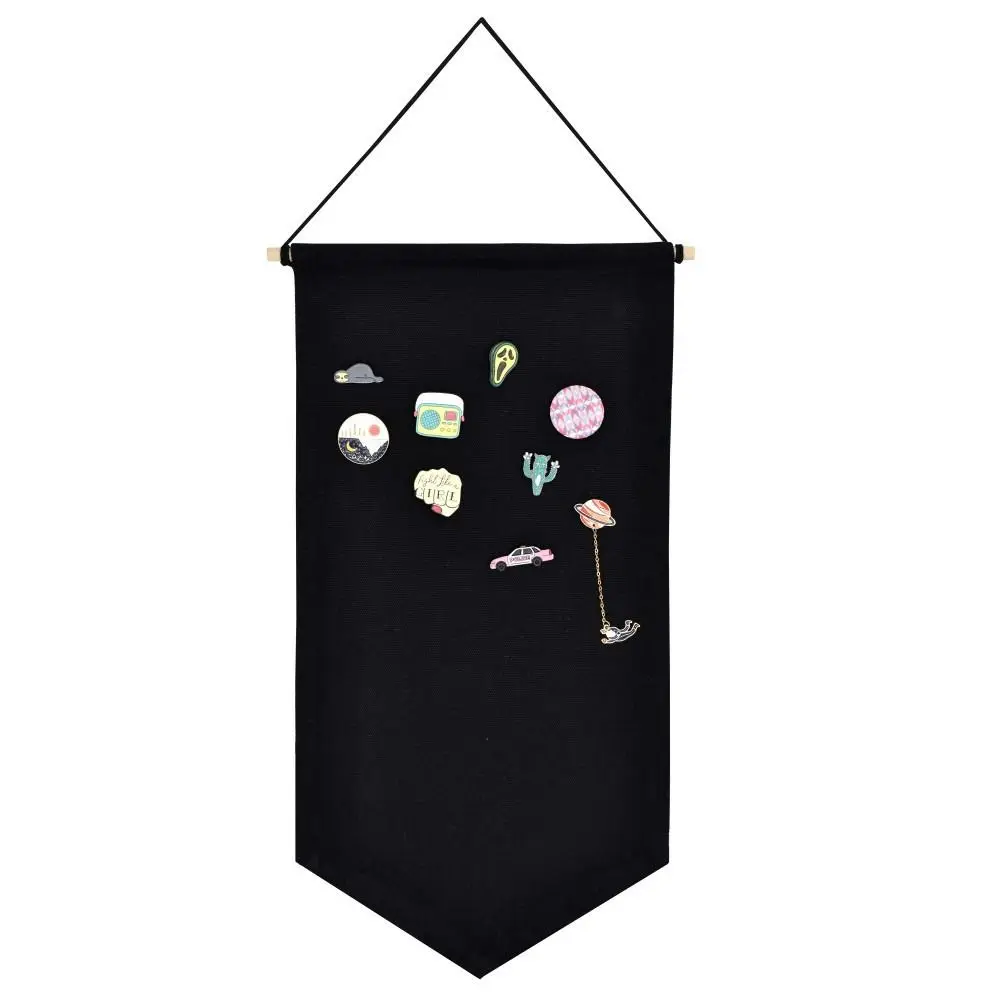 Jewelry Display Hanger Nordic Large Capacity Ins Style Brooch Display Flag Hanging Decor Pin Badge Holder Room Decoration