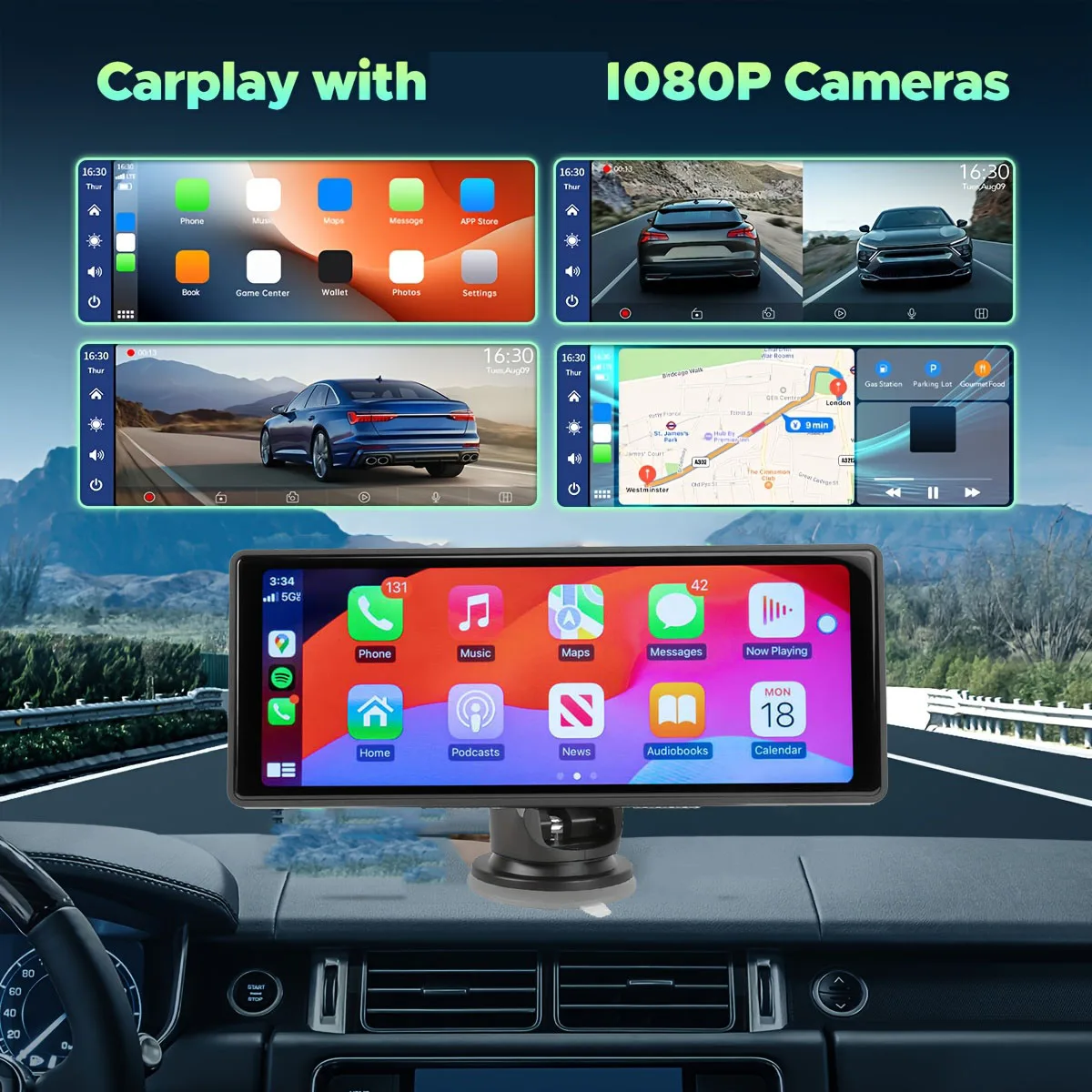 1026-Ecran-carplay-sans-fil-avec-la-derniere-technologie-bluetooth-double-connectez-votre-telephone-via-bluetooth-pour-l'utiliser