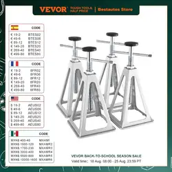 VEVOR RV Stabilizer Jacks 4 Pack Aluminum RV Leveling Jacks Stack Jacks for RV Travel Trailer Camper Single Screw Jack 6000 Lbs