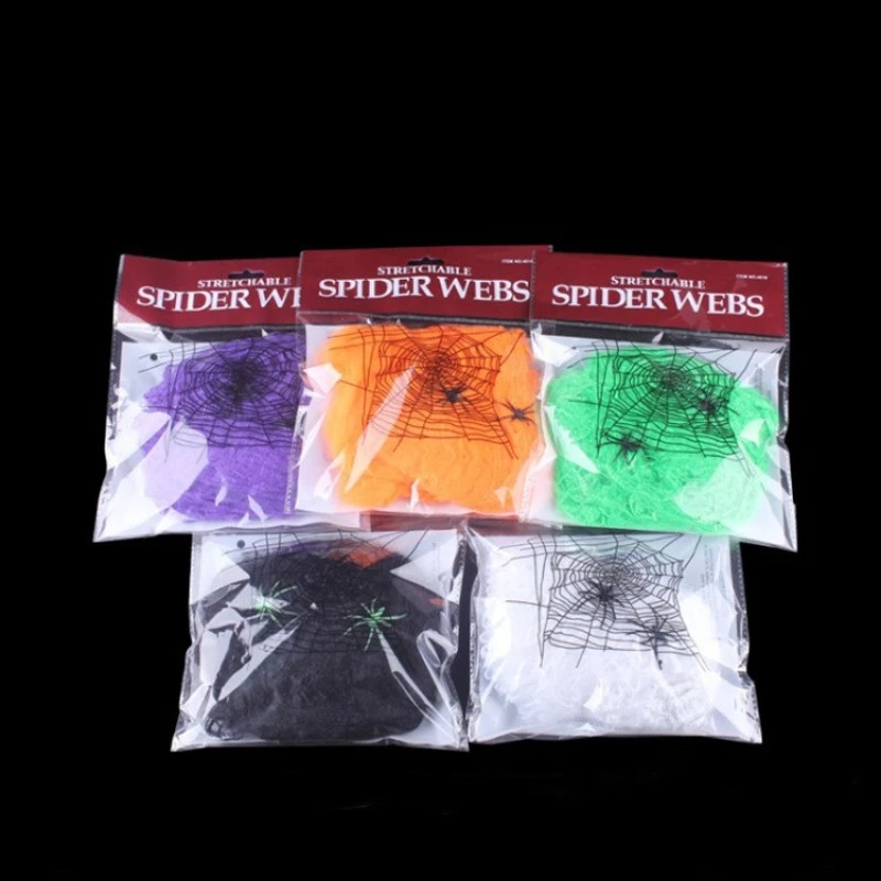 

Halloween Decoration Haunted House Horror Spider Web Silk 20g