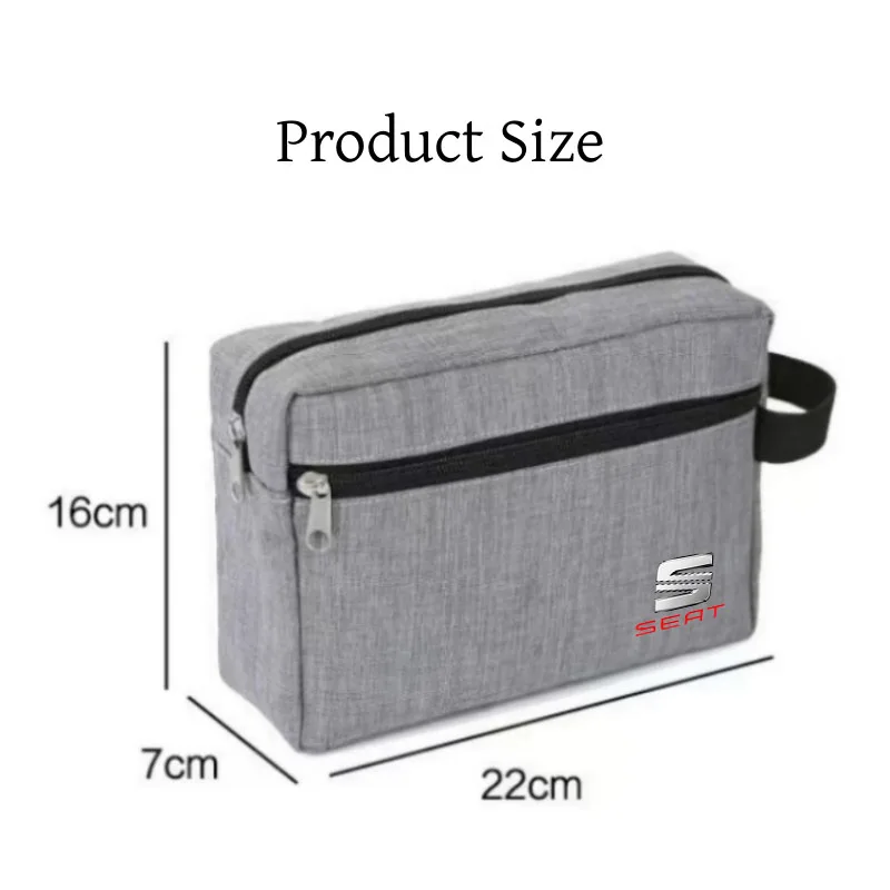 Multi-functional Travel Digital Data Line Car Storage Bag for Seat Leon Ibiza Ateca Arona Toledo Altea Arosa Exeo Mii Tarraco