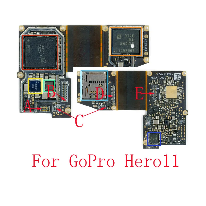 2-10-pces-tela-lcd-bateria-camera-microfone-alto-falante-gps-flex-fpc-conector-placa-de-tomada-para-gopro-hero-11-go-pro-hero11