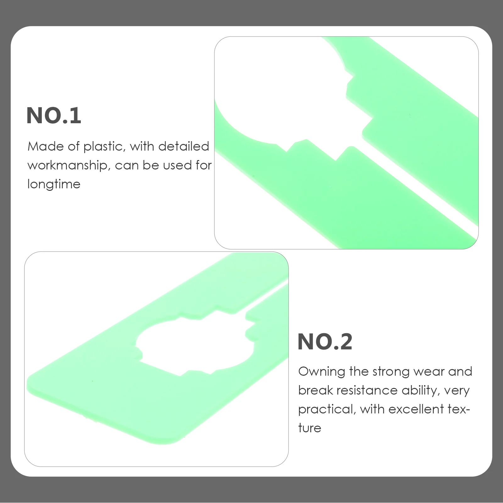 

10 PCS Clothes Divider Hanging Dividers Closet Size Hanger Wardrobe Separators for Hangers Clothing