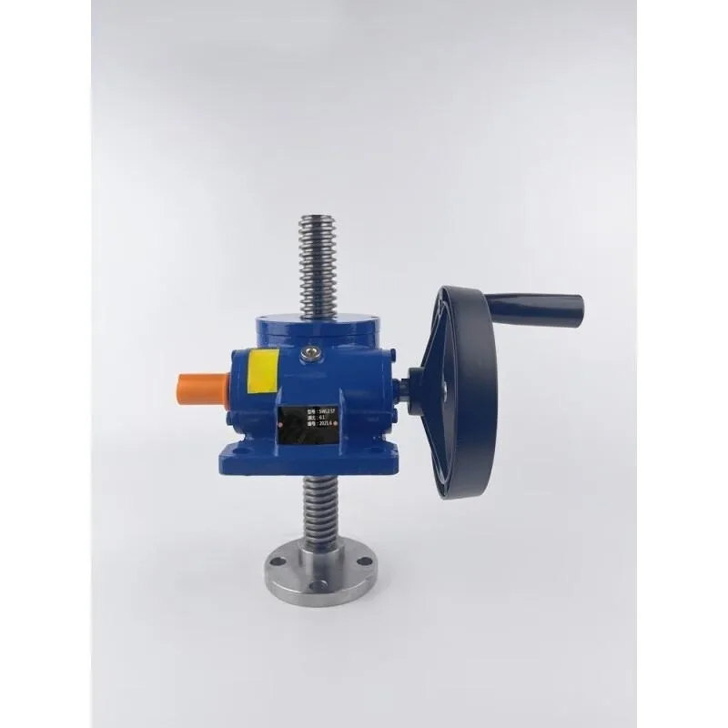 Lift hand crank manual lift table light and small lifting platform electric four linkage screws