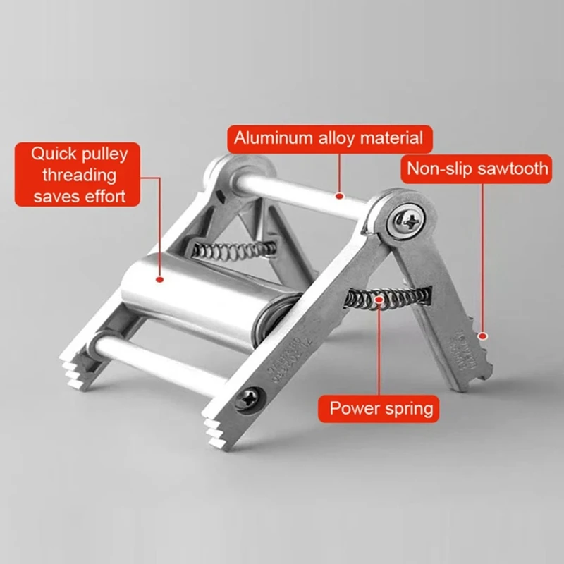 Wire Threading Aid With Pulley Cable Puller Aid Electrician Universal Conduit Cable Reel Roller Box Easy Install