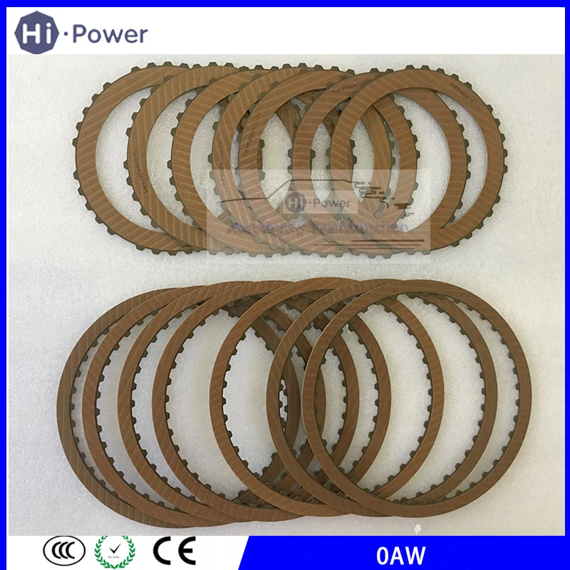 

0AW 01J 01T Auto Transmission Clutch Plates Friction Kit For VW AUDI A4 A5 Car Accessories Gearbox Disc OAW