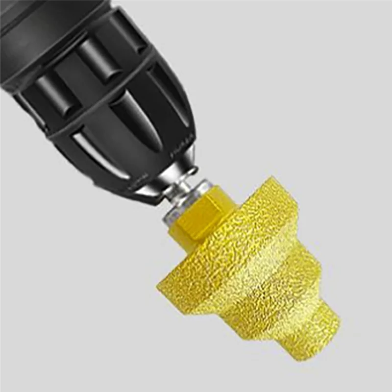 

MOPHE-Three-Step Diamond Drill Bit M10 Brazed Diamond Tower Drill For Metal, Concrete, Tile & Stone