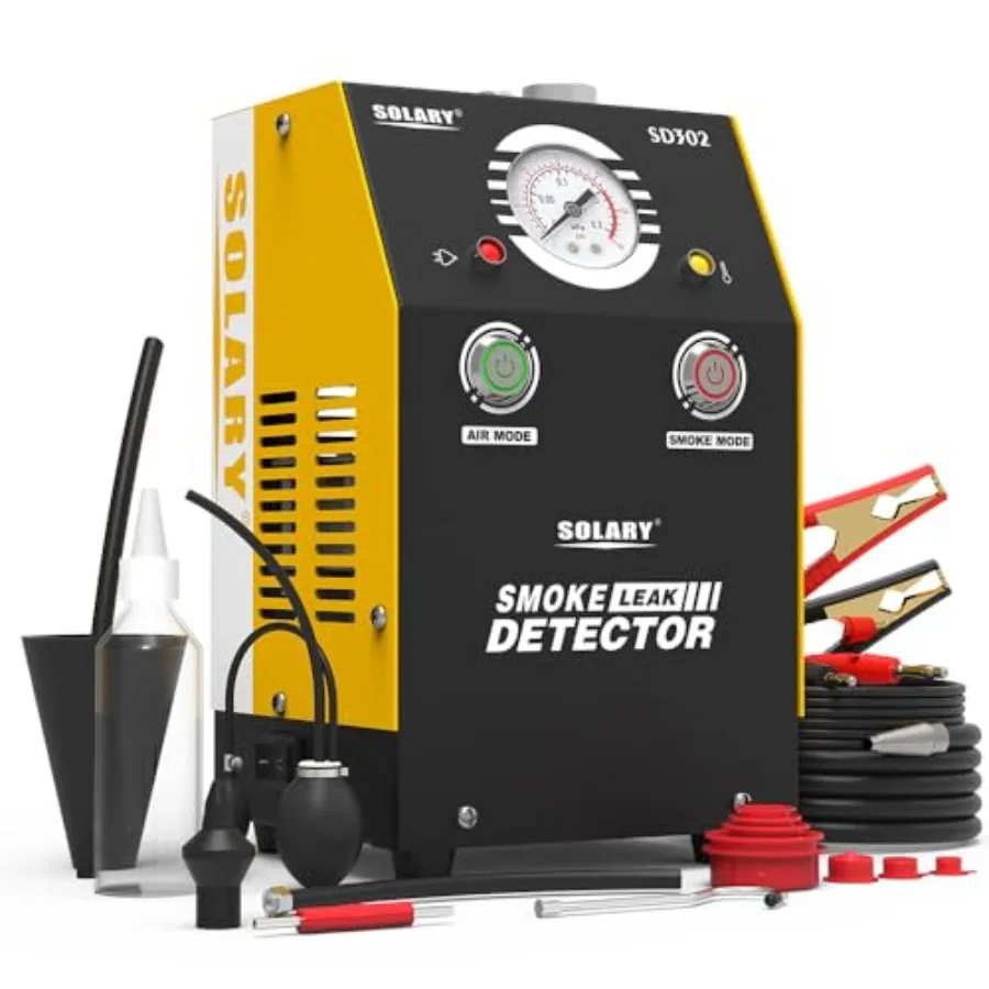 

Smoke Machine for Car DC 12V EVAP Automotive Smoke Tester for Vacuum Leaks Detection in Engine Systems Ideal for Automotive Rep