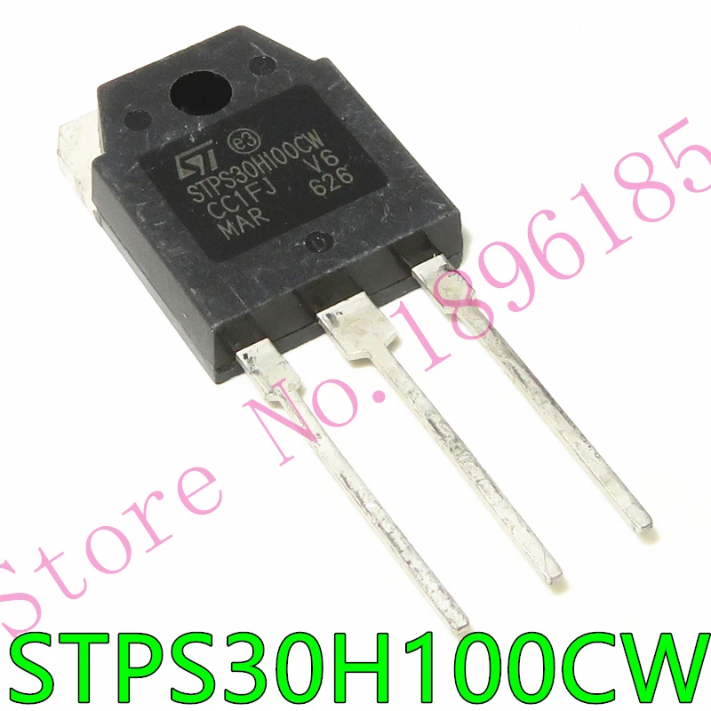 

New original STPS30H100CW TO-3P 100V 30A in stock HIGH VOLTAGE POWER SCHOTTKY RECTIFIER