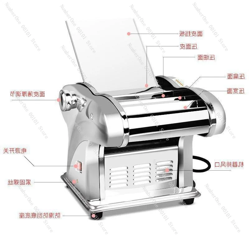 

Электрическая полностью автоматическая машина для раскатки лапши для домашнего использования, многофункциональная машина для изготовления лапши из нержавеющей стали