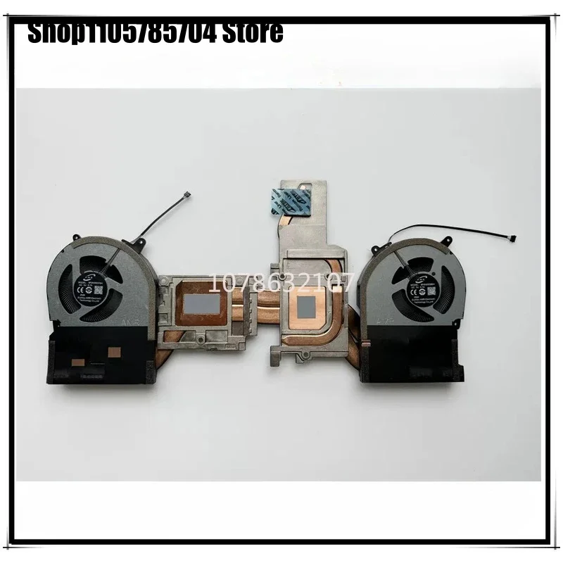 SS New Laptop CPU+GPU Radiator with fan set for Mechanical Revolution Aurora X fan Cooler Core i7-13700HX RTX5060 X6PR555W