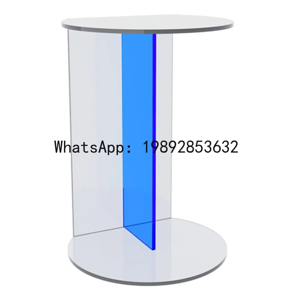 

P4-1 Nordic light luxury acrylic sofa side table special-shaped small coffee table floating table